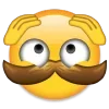 Стикер 45 Cringe Emoji