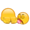 Стикер 19 Cringe Emoji
