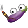 Стикер 25 Cringe Emoji