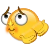 Стикер 20 Cringe Emoji