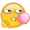 Стикер 18 Cringe Emoji