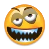 Стикер 44 Cringe Emoji