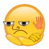 Стикер 8 Cringe Emoji