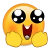 Стикер 13 Cringe Emoji