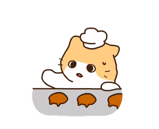 😩 Стикер «котик ૮꒰» для Telegram