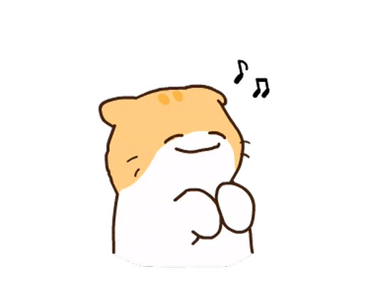 ☺️ Стикер «котик ૮꒰» для Telegram