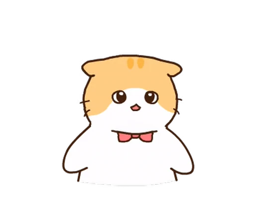 😫 Стикер «котик ૮꒰» для Telegram