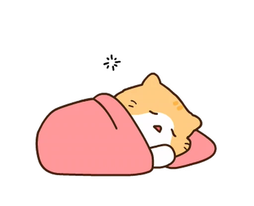 🥱 Стикер «котик ૮꒰» для Telegram