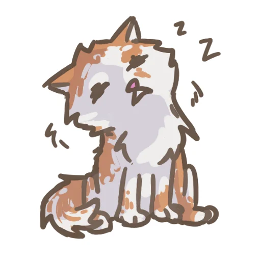 😪 Стикер «SuperCuteStuff» для Telegram