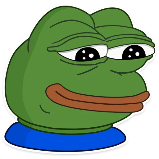😌 Стикер «Frogalicious» для Telegram