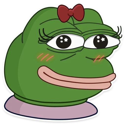😊 Стикер «Frogalicious» для Telegram