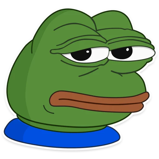 😥 Стикер «Frogalicious» для Telegram