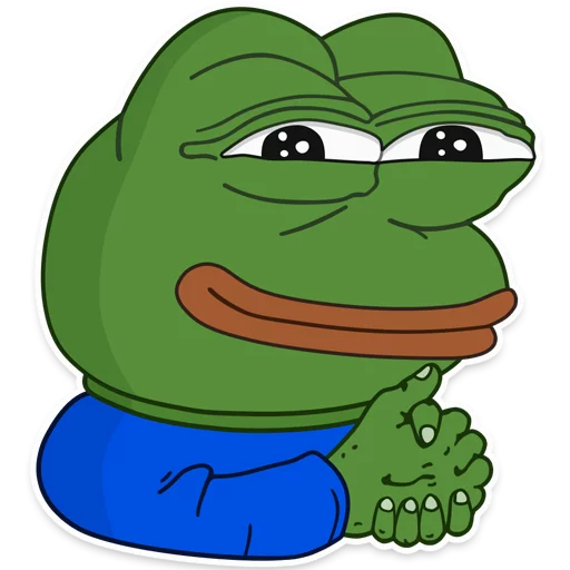 👏 Стикер «Frogalicious» для Telegram