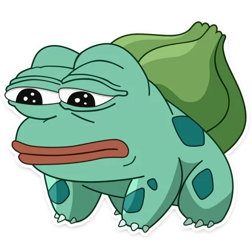 😫 Стикер «Frogalicious» для Telegram
