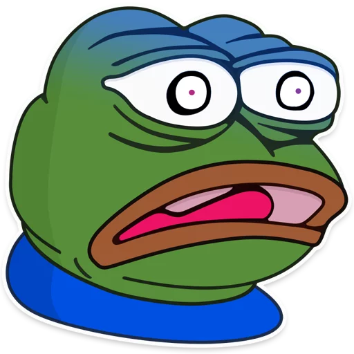 😱 Стикер «Frogalicious» для Telegram