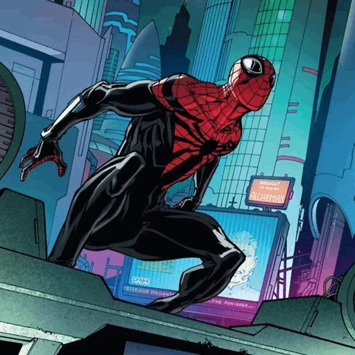 🕷 Стикер «Superior Spider Man» для Telegram
