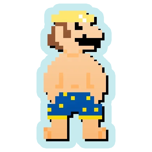 Стикерпак Super Mario для Telegram