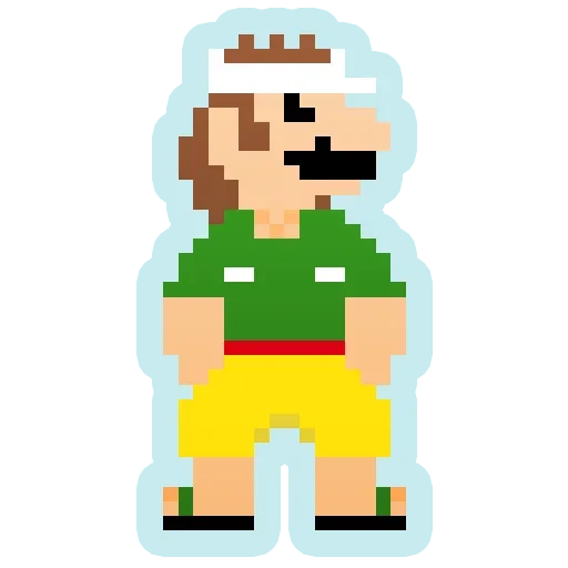 😏 Стикер «Super Mario» для Telegram