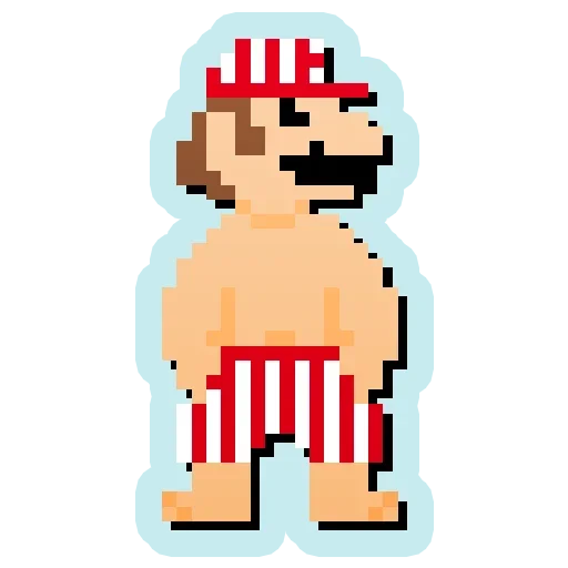 😙 Стикер «Super Mario» для Telegram