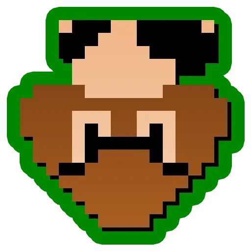 😚 Стикер «Super Mario» для Telegram