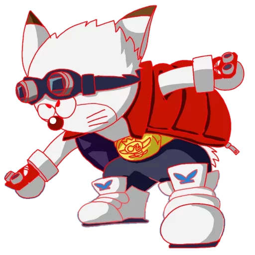 ⛸ Стикер «Supermon» для Telegram