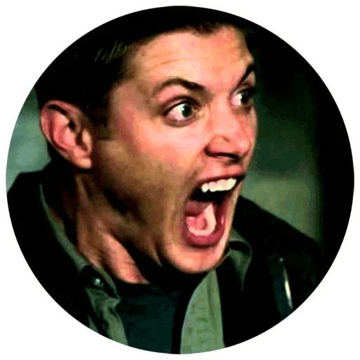 😲 Стикер «Supernatural» для Telegram