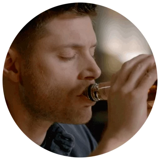 🥃 Стикер «Supernatural» для Telegram