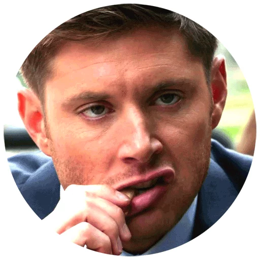 😕 Стикер «Supernatural» для Telegram