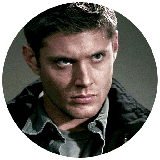 😠 Стикер «Supernatural» для Telegram