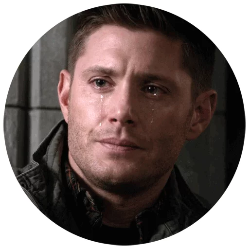 😢 Стикер «Supernatural» для Telegram