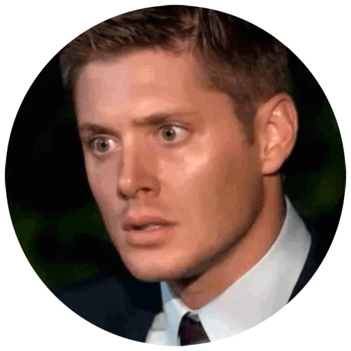 😦 Стикер «Supernatural» для Telegram