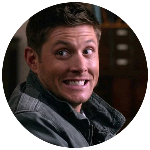 😬 Стикер «Supernatural» для Telegram