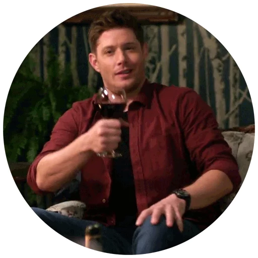 🍷 Стикер «Supernatural» для Telegram
