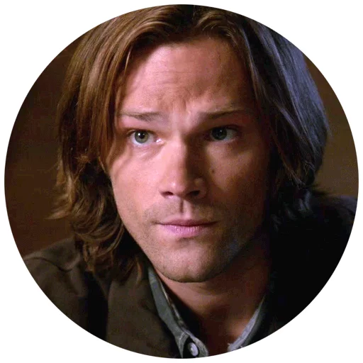 😕 Стикер «Supernatural» для Telegram