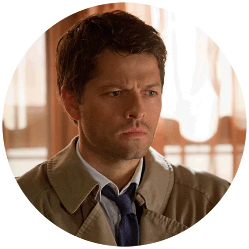 😐 Стикер «Supernatural» для Telegram