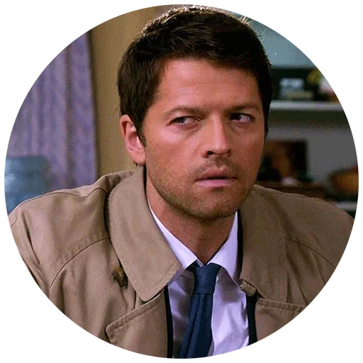 😑 Стикер «Supernatural» для Telegram