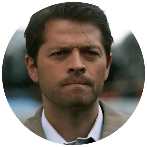 😐 Стикер «Supernatural» для Telegram
