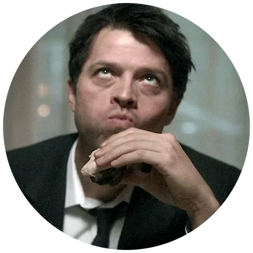 🍔 Стикер «Supernatural» для Telegram