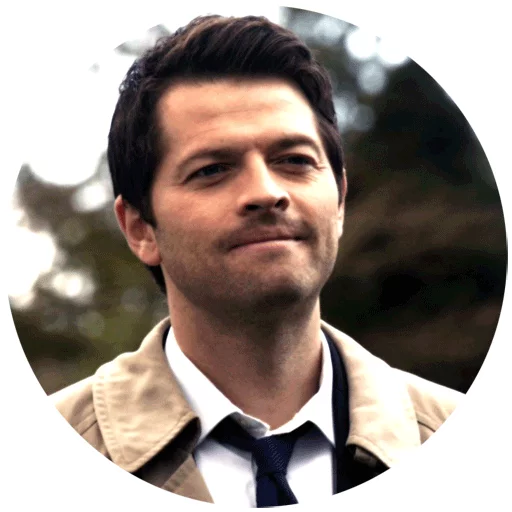 🙂 Стикер «Supernatural» для Telegram