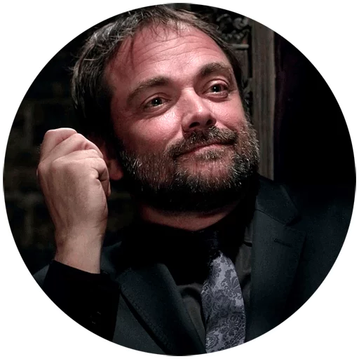 🤔 Стикер «Supernatural» для Telegram
