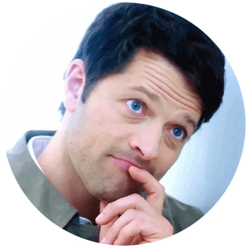 🤔 Стикер «Supernatural» для Telegram