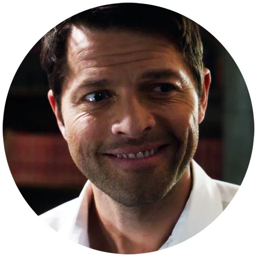 😀 Стикер «Supernatural» для Telegram