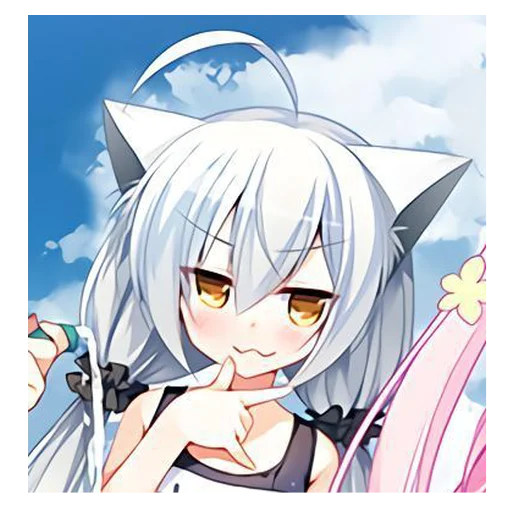 🤔 Стикер «Стикерпак Для Тру Няшек» для Telegram