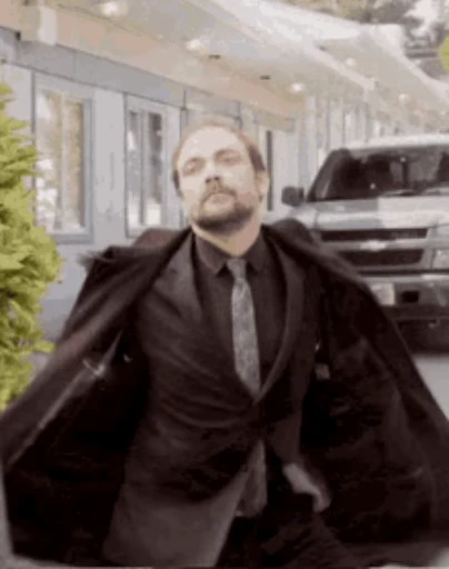 🕴 Стикер «Сверхъестественное Supernatural» для Telegram