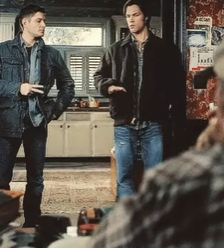 ✌ Стикер «Сверхъестественное Supernatural» для Telegram
