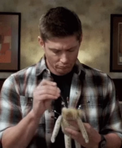 😏 Стикер «Сверхъестественное Supernatural» для Telegram