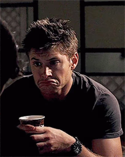 ☕️ Стикер «Сверхъестественное Supernatural» для Telegram