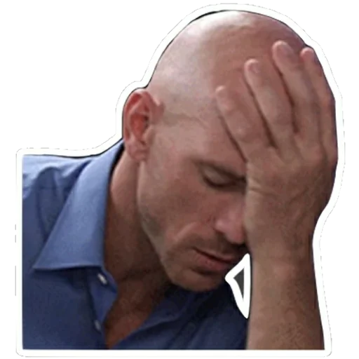 🤦‍♀ Стикер «Johny Sins» для Telegram