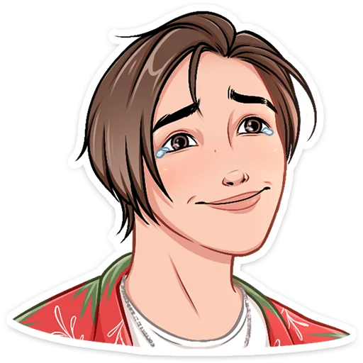 😊 Стикер «Серфер Макс» для Telegram