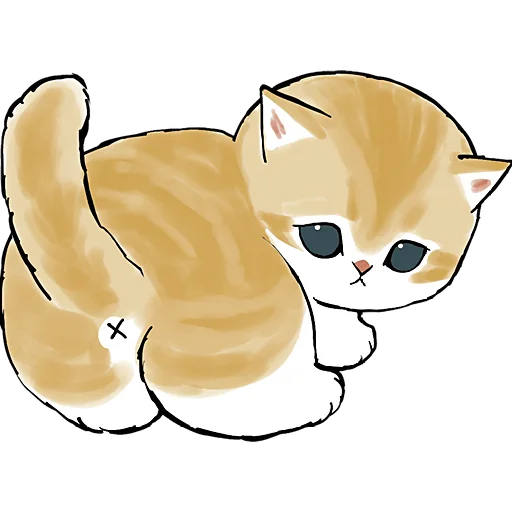 🍑 Стикер «Сурисури Нян» для Telegram